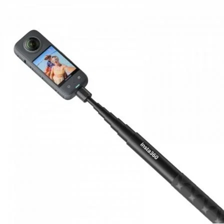 Insta360 INACXT01 Selfie Stick Invisible Extensible de 114 cm para Fotografía y Vídeo en 3ª Persona - Palo Ligero de Aluminio, Negro Insta360 INACXT01 Selfie Stick Invisible Extensible de 114 cm para Fotografía y Vídeo en 3ª Persona - Palo Ligero de Aluminio, Negro